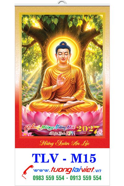 Lịch nẹp thiếc Lịch Phật Giáo