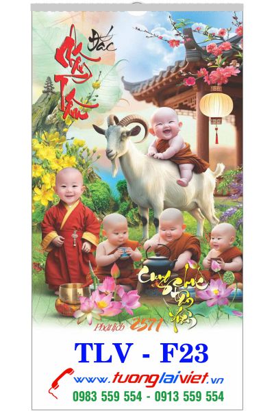 Lịch nẹp thiếc Xuân An Lạc